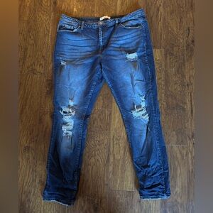 KanCan Distressed Blue Jeans